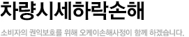 차량시세하락손해
